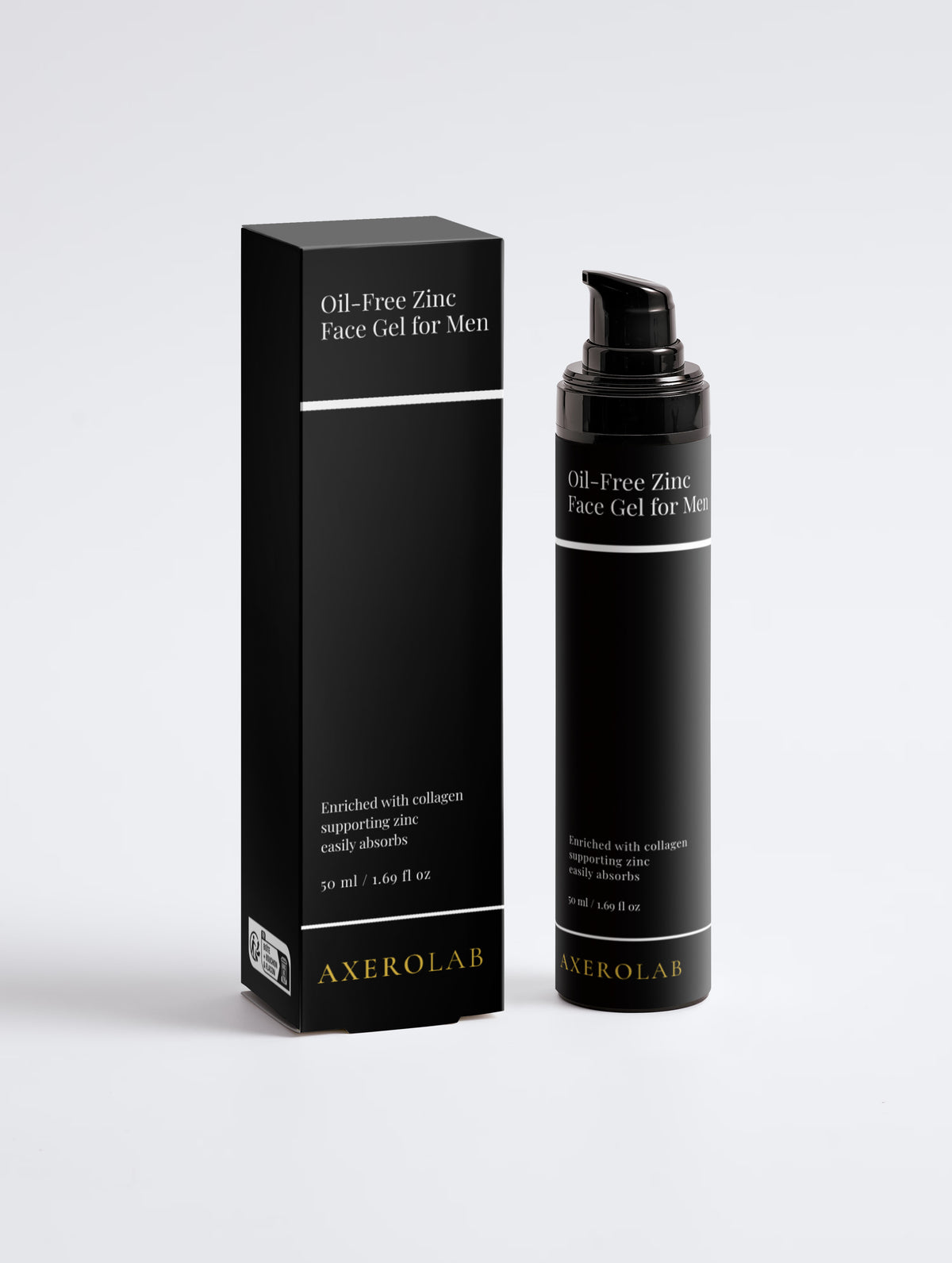 Oil-Free Zinc Face Gel for Men