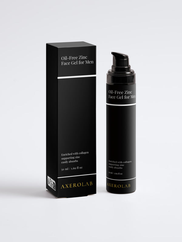 Oil-Free Zinc Face Gel for Men