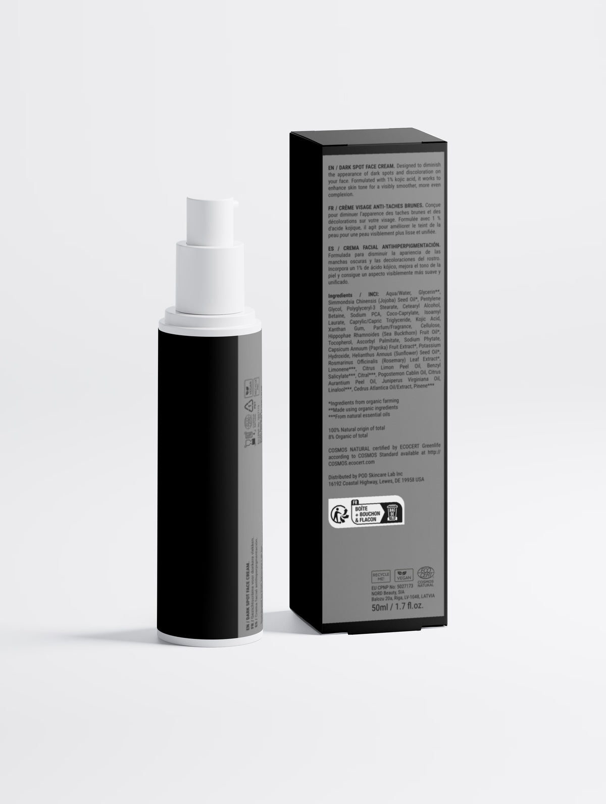 Dark Spot Face Cream with Kojic Acid